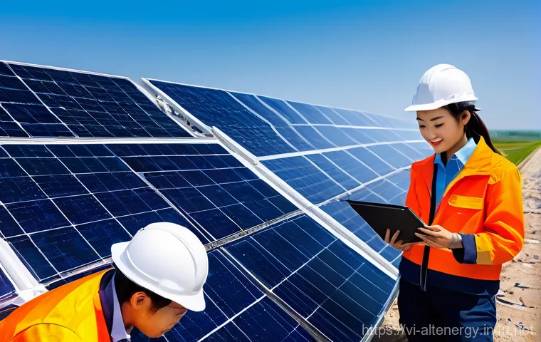 대체에너지 분야의 인재 양성 - **Prompt:** "A group of diverse young Vietnamese engineers, both male and female, in their late 20s ...