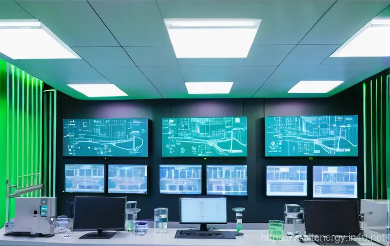 대체에너지 기업의 시장 가치 - **Prompt:** A breathtaking panoramic view of a massive solar farm and offshore wind park seamlessly ...