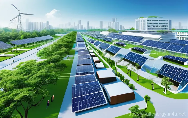 대체에너지와 국제 시장 - **Prompt 2: Harvesting Sun and Wind: Vietnam's Renewable Energy Landscape**
    "A vibrant, realisti...