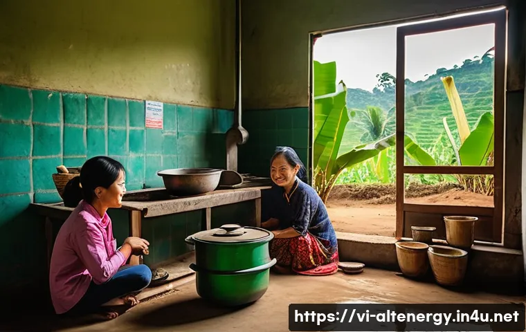 바이오매스 연료 - **A Vietnamese farmer's pride in green energy:** A close-up portrait of a resilient Vietnamese farme...